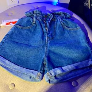 Jean shorts